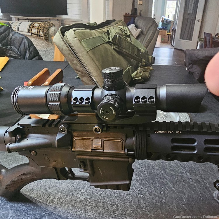 Stag Arms AR 15 with Red Dot Laser, Scope, Suppressor & BiPods-img-6