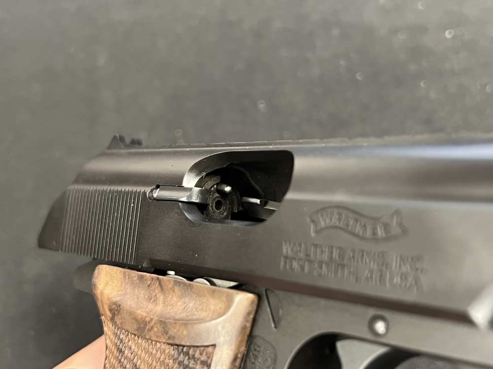 Walther PP 3.9” threaded barrel with walnut grips 32 acp-img-10