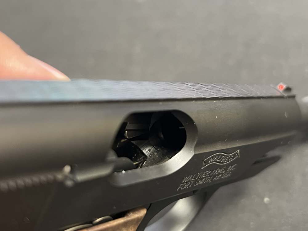 Walther PP 3.9” threaded barrel with walnut grips 32 acp-img-11
