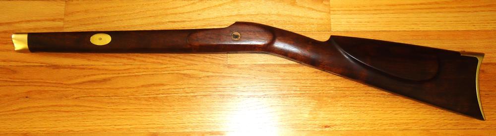 Thompson Center Hawken Stock, Butt Plate, Nose Cap, Escutcheon Plate 15/16"-img-5