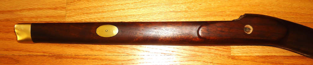 Thompson Center Hawken Stock, Butt Plate, Nose Cap, Escutcheon Plate 15/16"-img-3