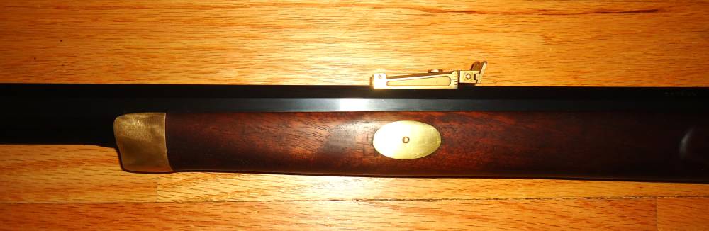 Thompson Center Hawken Stock, Butt Plate, Nose Cap, Escutcheon Plate 15/16"-img-11