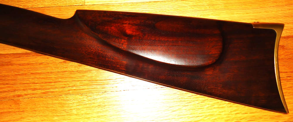 Thompson Center Hawken Stock, Butt Plate, Nose Cap, Escutcheon Plate 15/16"-img-4