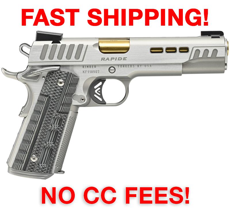 Kimber Rapide Dawn 9mm 5" 9+1 Silver KimPro II Pistol 3000420-img-0