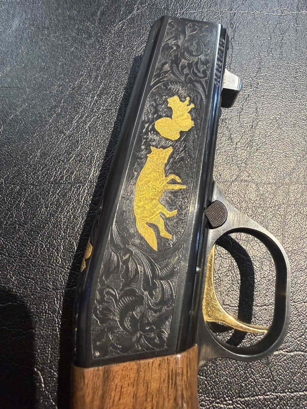 Browning SA-22 Grade VI Take Down Gold Engraved PENNY START-img-1