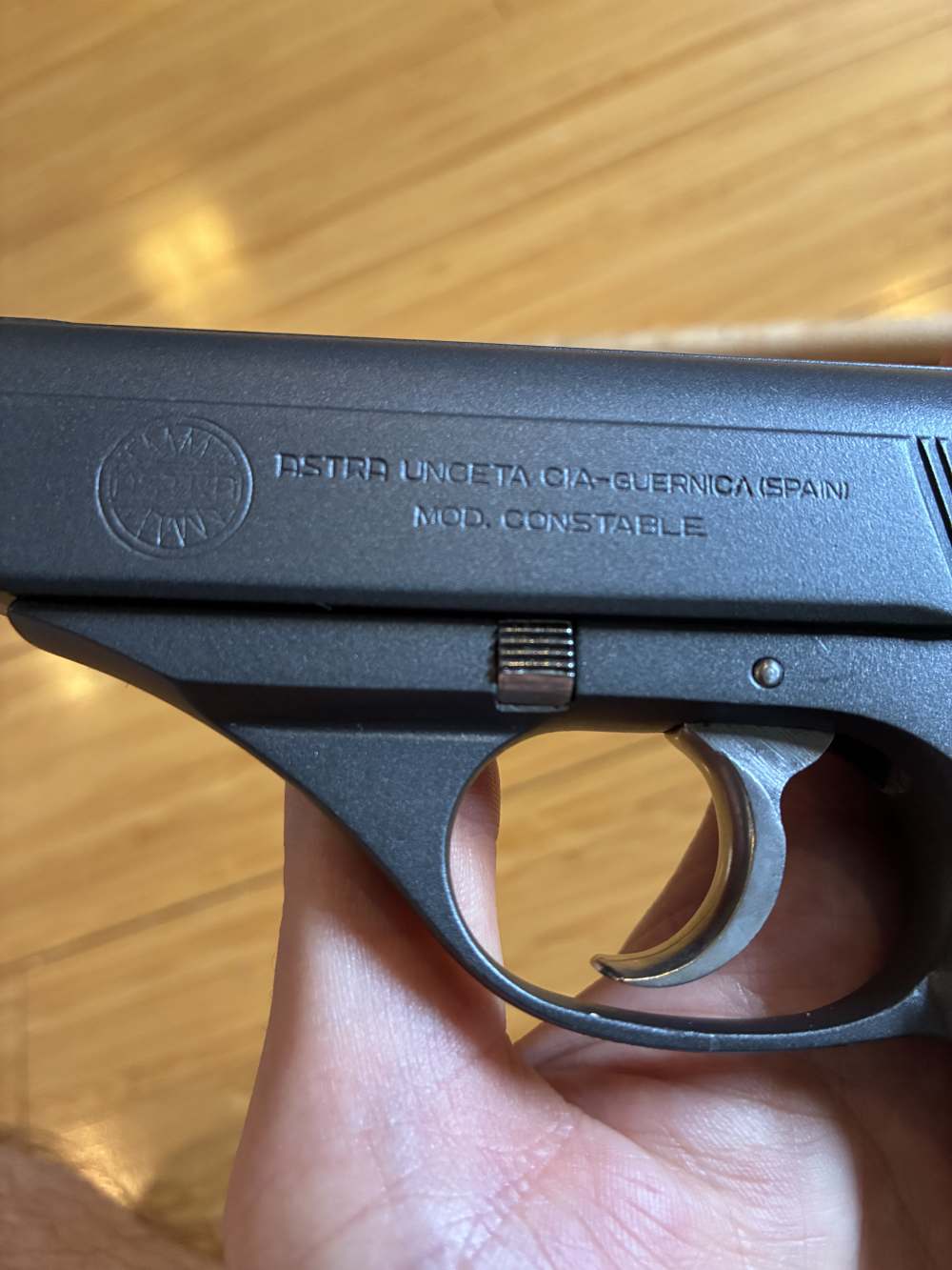 ASTRA CONSTABLE .380 Dark Grey / Tungsten Finish, Nickel plated accents-img-8