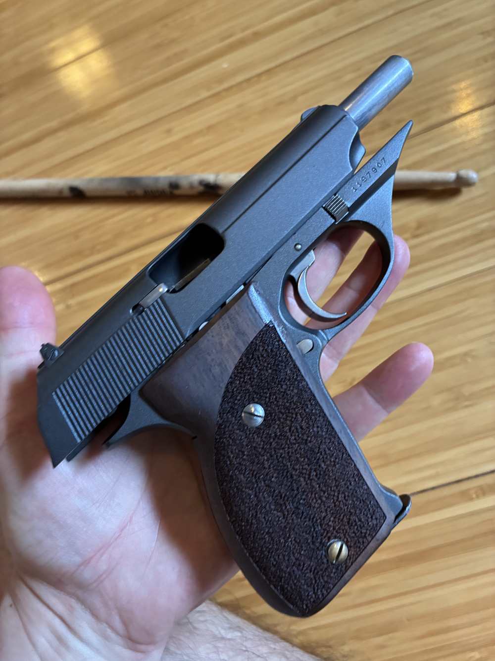ASTRA CONSTABLE .380 Dark Grey / Tungsten Finish, Nickel plated accents-img-1