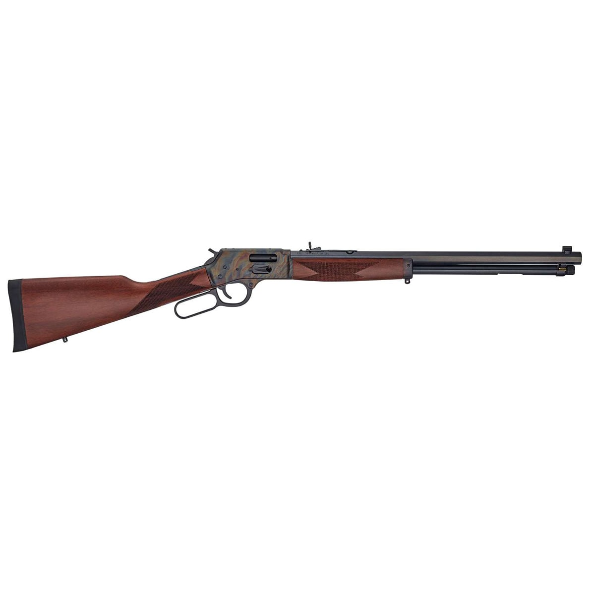 Henry Big Boy Color Case Hardened Side Gate 357 Mag Rifle 20 10+1 Walnut-img-0