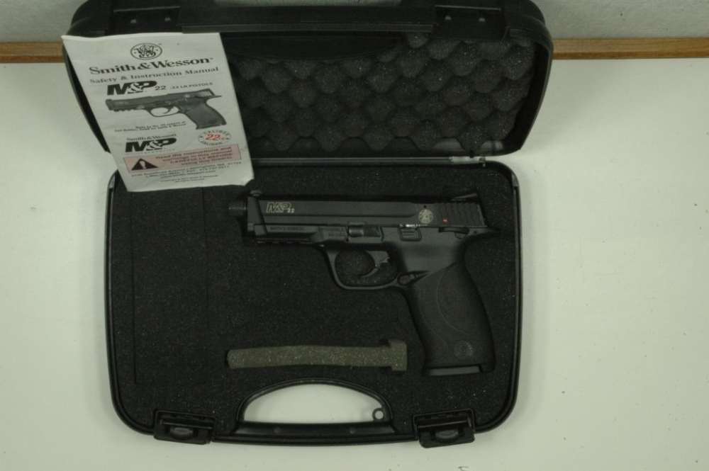 Smith & Wesson M+P22 Pistol, Made by Walther, Box, 2012-img-1