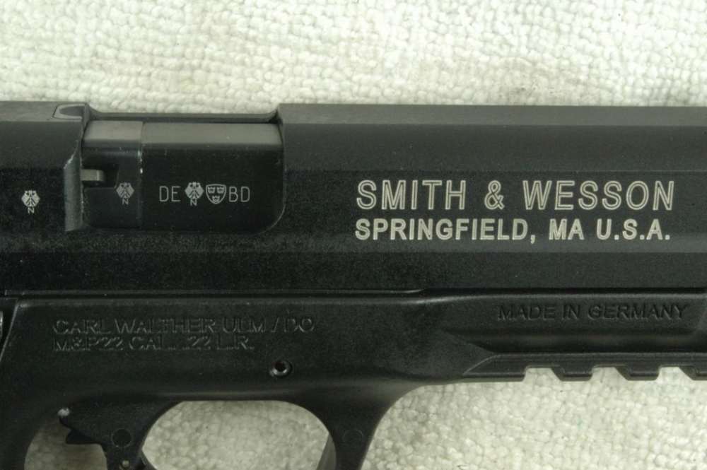 Smith & Wesson M+P22 Pistol, Made by Walther, Box, 2012-img-18