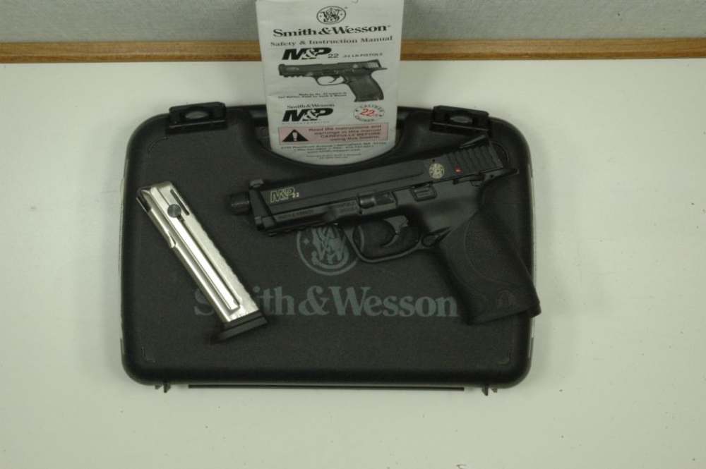 Smith & Wesson M+P22 Pistol, Made by Walther, Box, 2012-img-0