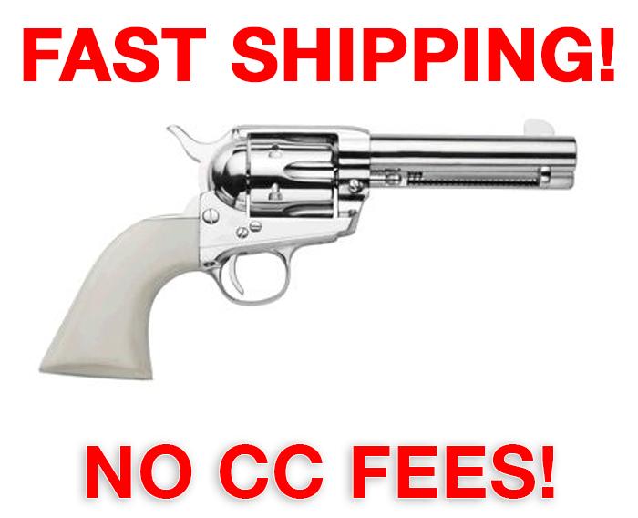 Traditions Model 1873 45 Colt 5.5" 6rd Nickel Revolver SAT73-132-img-0