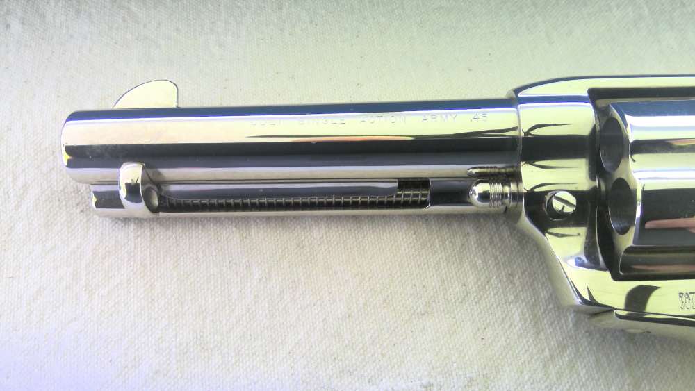 COLT SAA SINGLE ACTION ARMY 45LC UNFIRED IVORY BIRDSHEAD GRIPS COSTOM SHOP-img-5