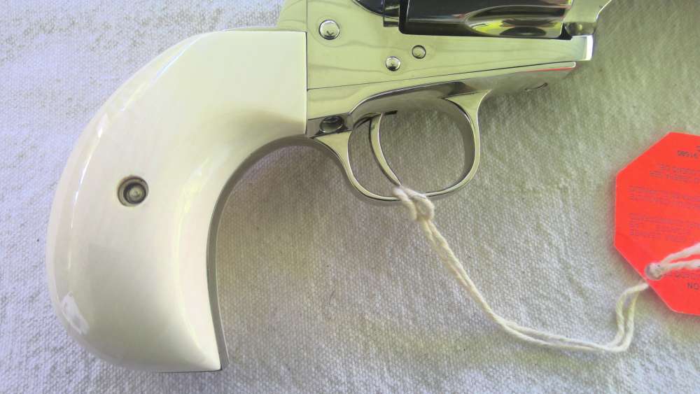 COLT SAA SINGLE ACTION ARMY 45LC UNFIRED IVORY BIRDSHEAD GRIPS COSTOM SHOP-img-7