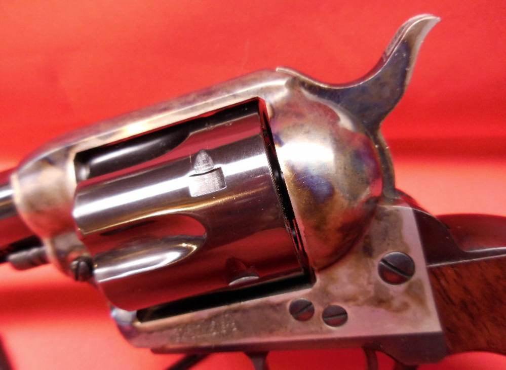 Uberti 1873 Cattleman .357 Magnum 4.75” Case Hardened Original Box-img-7