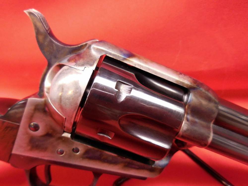 Uberti 1873 Cattleman .357 Magnum 4.75” Case Hardened Original Box-img-4