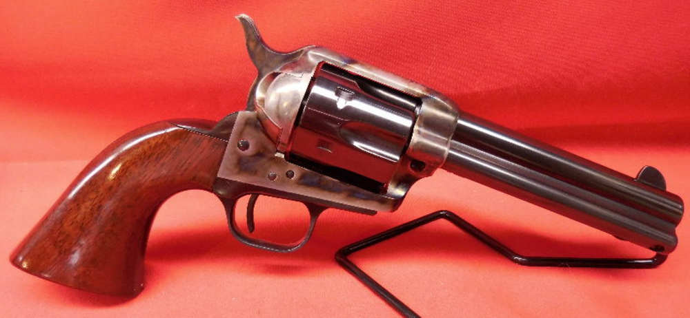 Uberti 1873 Cattleman .357 Magnum 4.75” Case Hardened Original Box-img-2