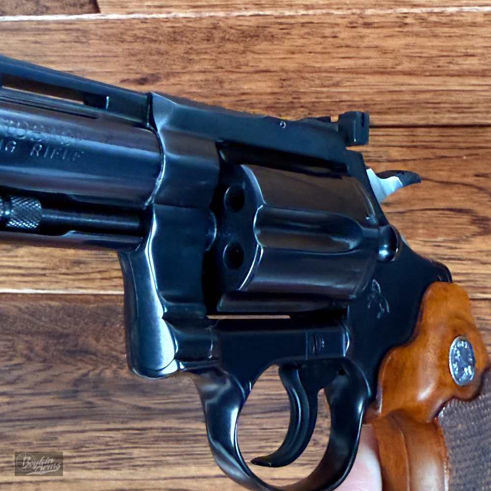 Spectacular Vintage 1969 Colt Diamondback 4" 22lr LNIB Incredible Blue -img-22