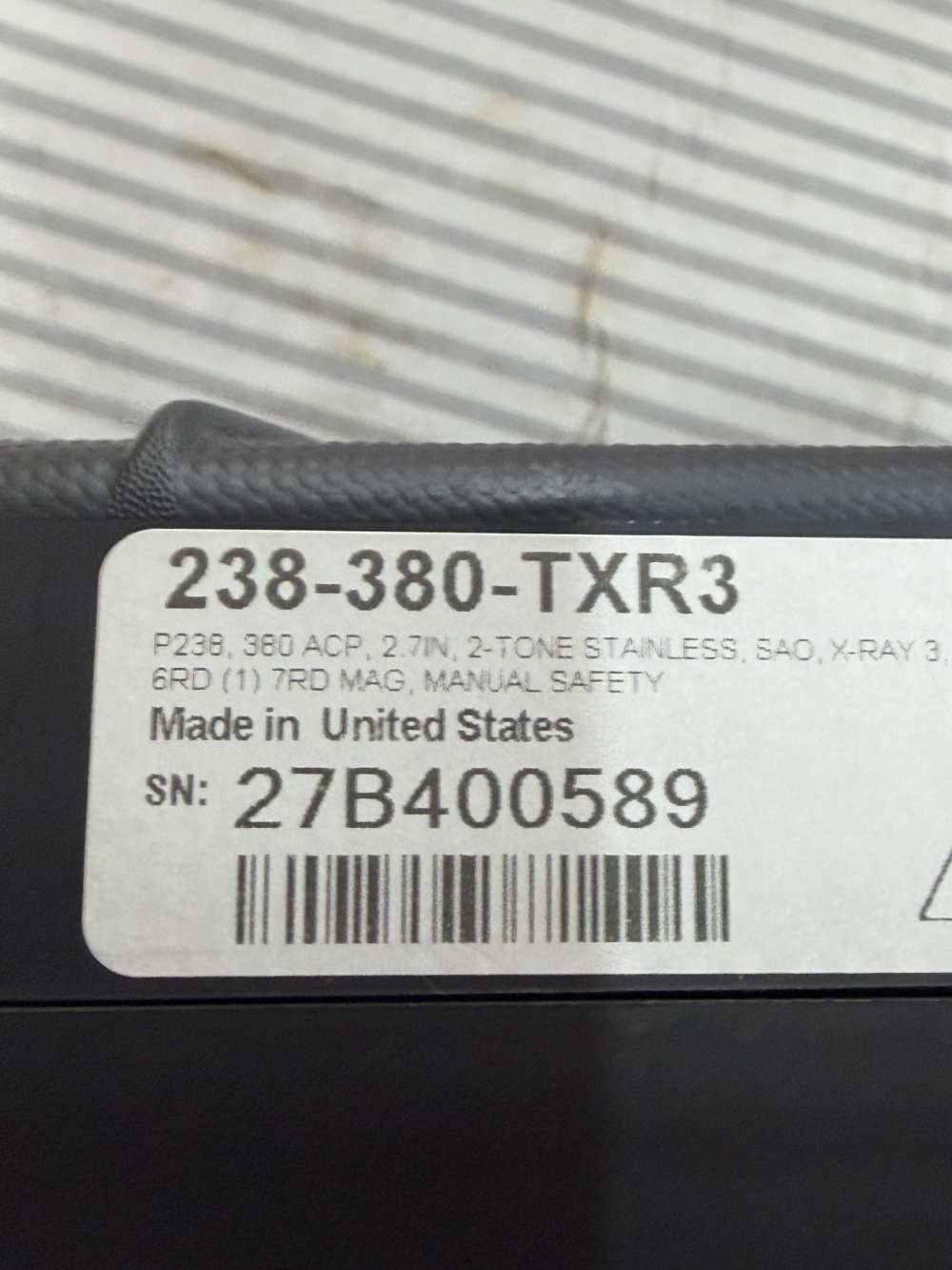 Sig P238. 380ACP Two Tone -img-8