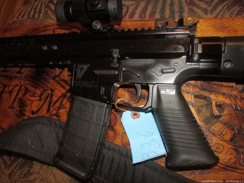 Side folding AR 15 billet 17 design , 5.56x45, 16"Barrel, custom build-img-2