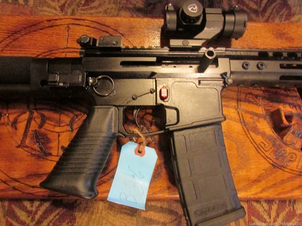 Side folding AR 15 billet 17 design , 5.56x45, 16"Barrel, custom build-img-7