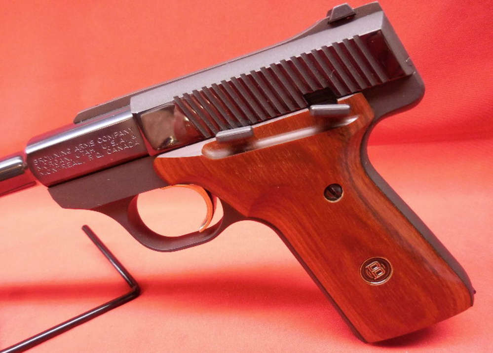 Browning Challenger II .22LR 6.75" Blued Semi-Automatic Pistol-img-2