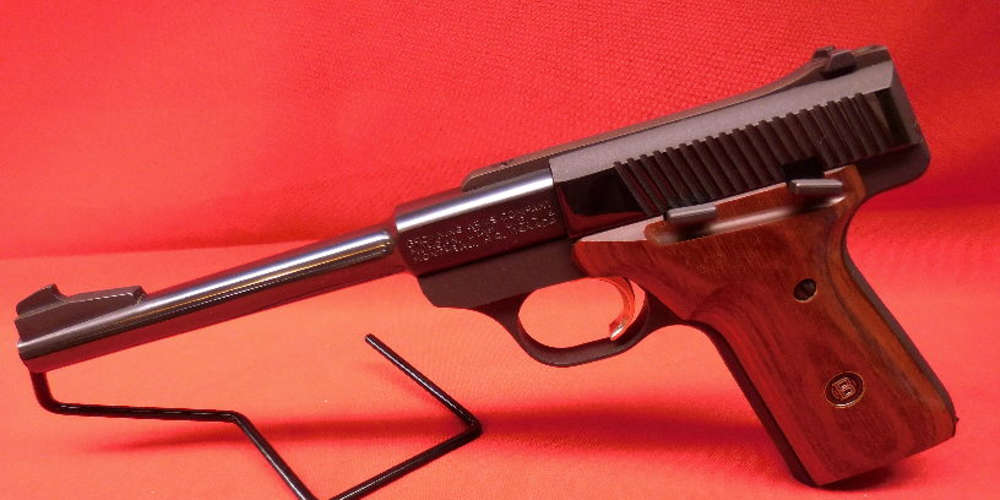 Browning Challenger II .22LR 6.75" Blued Semi-Automatic Pistol-img-1