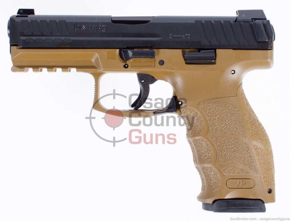 Heckler and Koch VP9 FDE - 4.09" - 9mm - Brand New-img-8