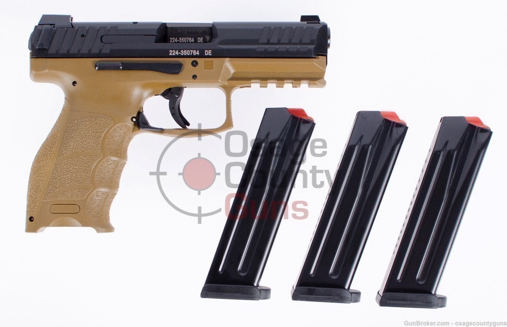 Heckler and Koch VP9 FDE - 4.09" - 9mm - Brand New-img-2