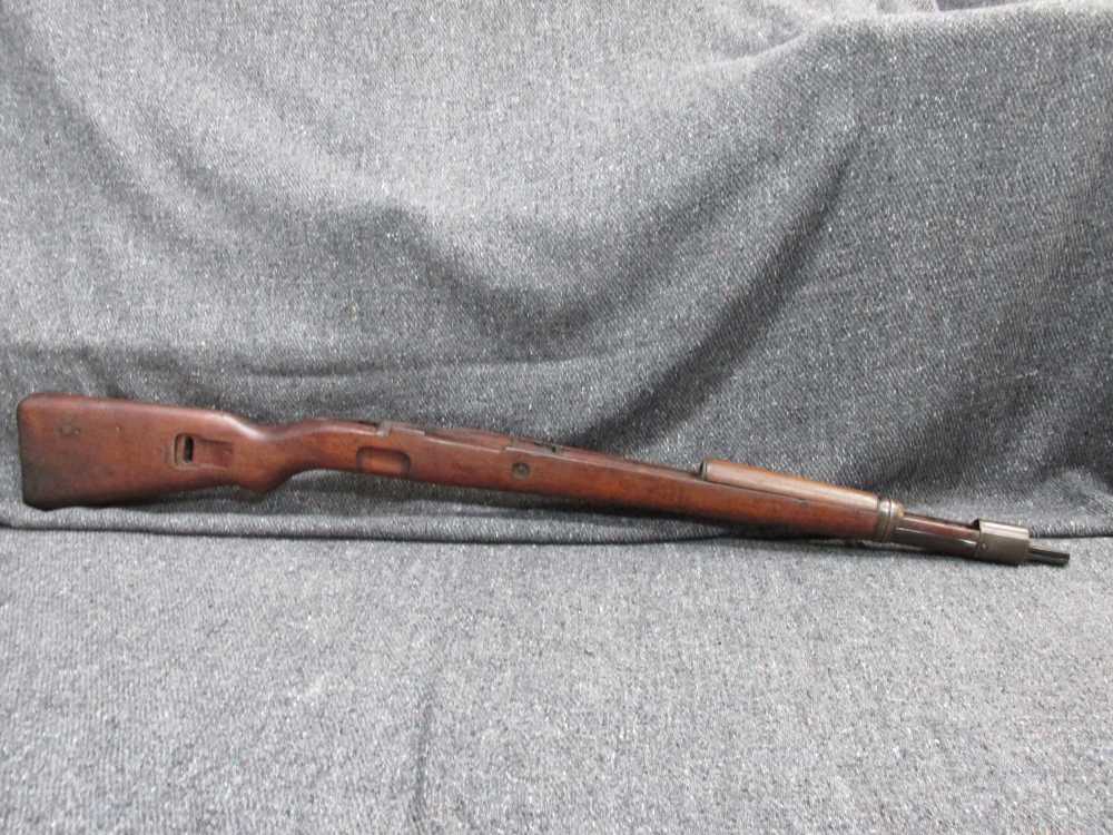 98K MAUSER RIFLE STOCK SET-POST WWII YUGOSLAV MADE-WALNUT/FLAT BUTTPLATE-img-11