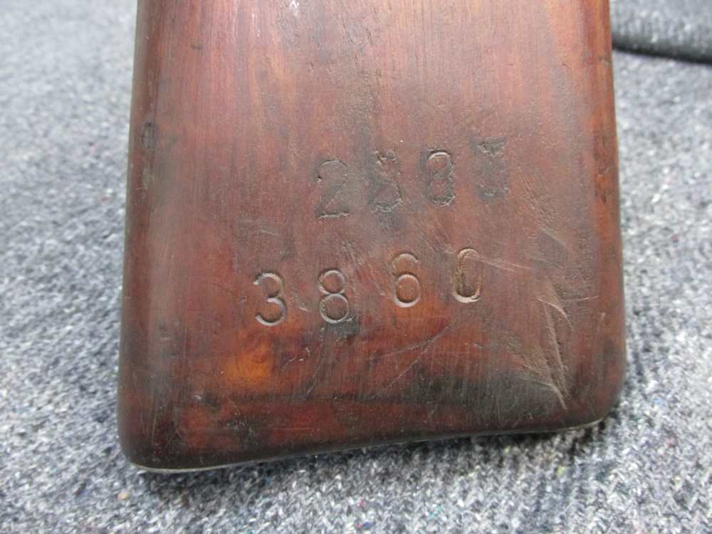 98K MAUSER RIFLE STOCK SET-POST WWII YUGOSLAV MADE-WALNUT/FLAT BUTTPLATE-img-15