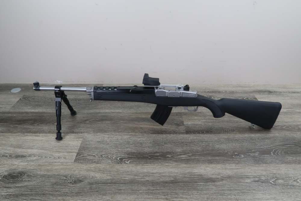 Ruger Mini-30 Ranch Stainless Semi Auto 7.62x39 w/Leupold DP Pro Red Dot-img-1