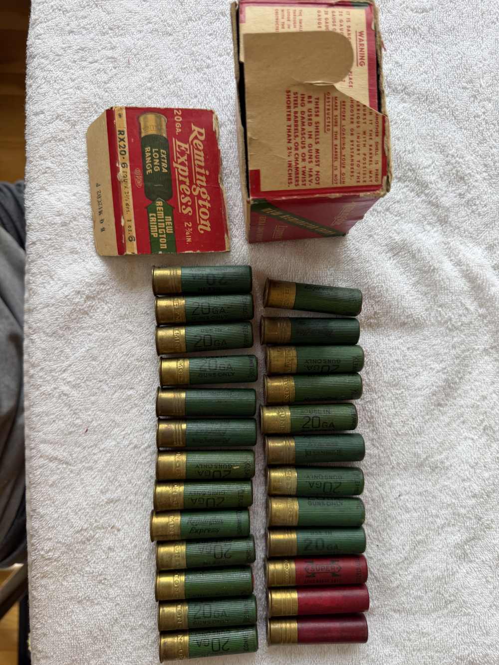 Instant Collection - Lot of 11 boxes Vintage 20 Ga & 12 Ga Shotgun Shells-img-16