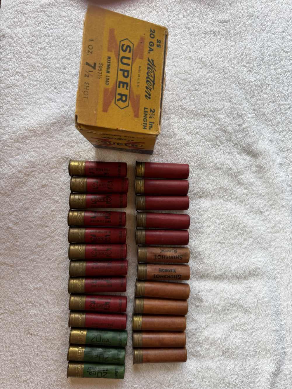 Instant Collection - Lot of 11 boxes Vintage 20 Ga & 12 Ga Shotgun Shells-img-12