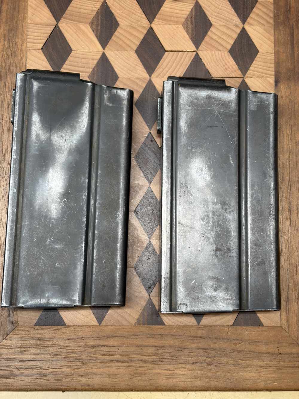 2-pack! USGI genuine BRW M1A M14 magazines 20rd .308 phosphate Parkerized-img-1