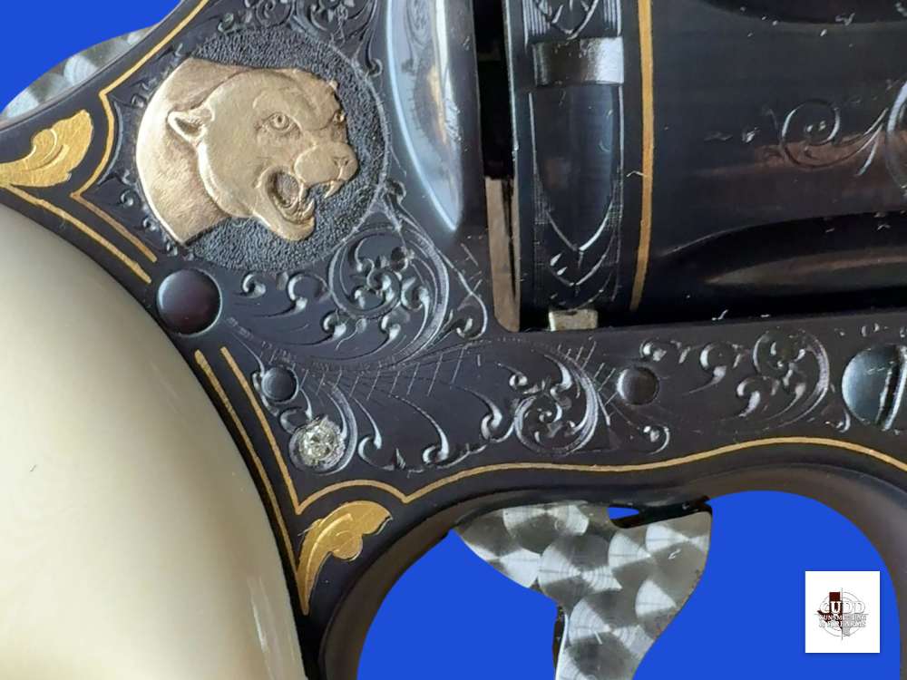 Colt Python 357 Magnum Custom Engraved by Tommy Kaye 1977-img-6