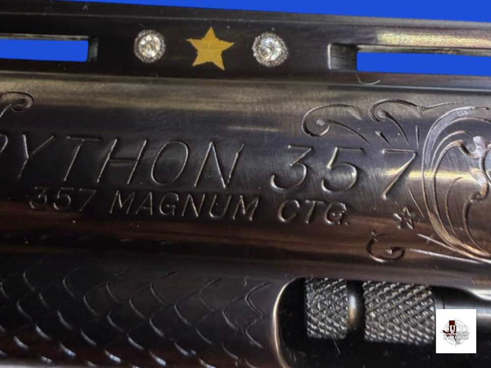 Colt Python 357 Magnum Custom Engraved by Tommy Kaye 1977-img-4
