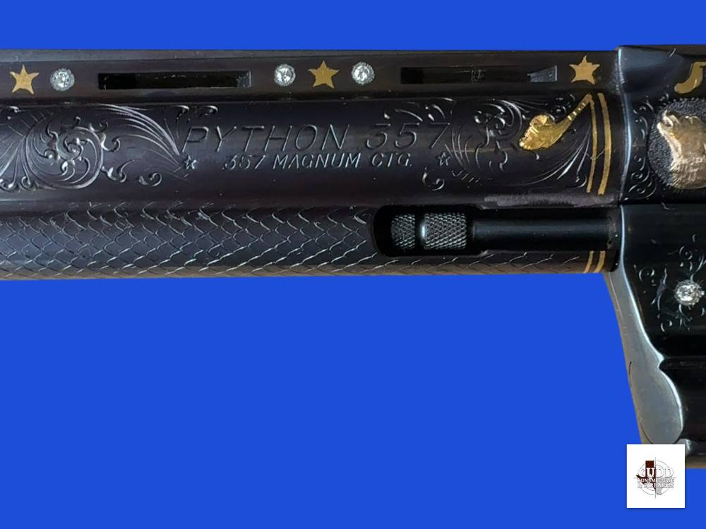 Colt Python 357 Magnum Custom Engraved by Tommy Kaye 1977-img-20