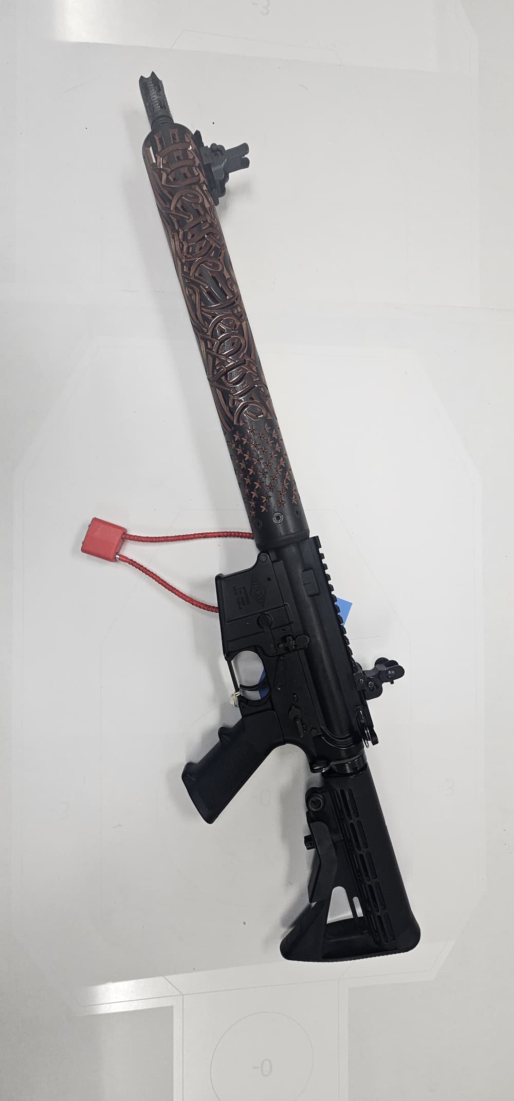 Yankee Hill Machine YHM-9 9mm AR Carbine We The People Handguard + Mag-img-4