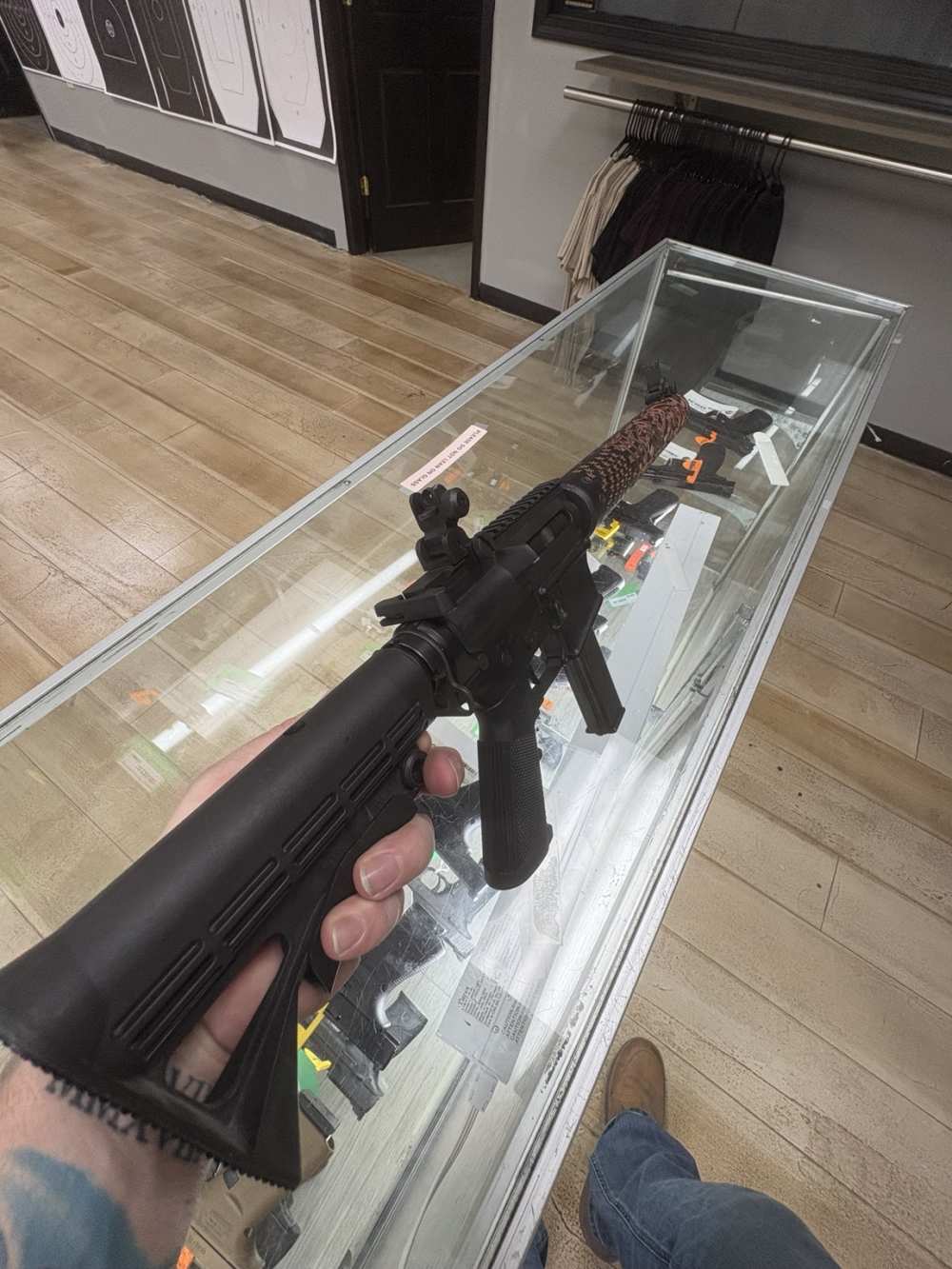 Yankee Hill Machine YHM-9 9mm AR Carbine We The People Handguard + Mag-img-0