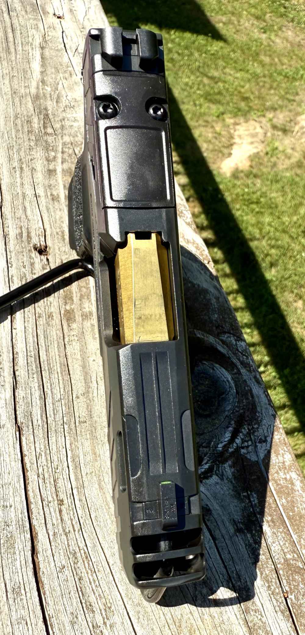 Sig Sauer P365XL Spectre Comp, Black and Gold, 9mm, CUSTOM WORKS-img-3