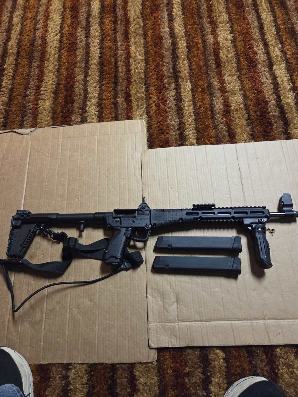 KelTec Sub 2000Gen 2 9mm Semi Auto Rifle in Case Ex Cond-img-0