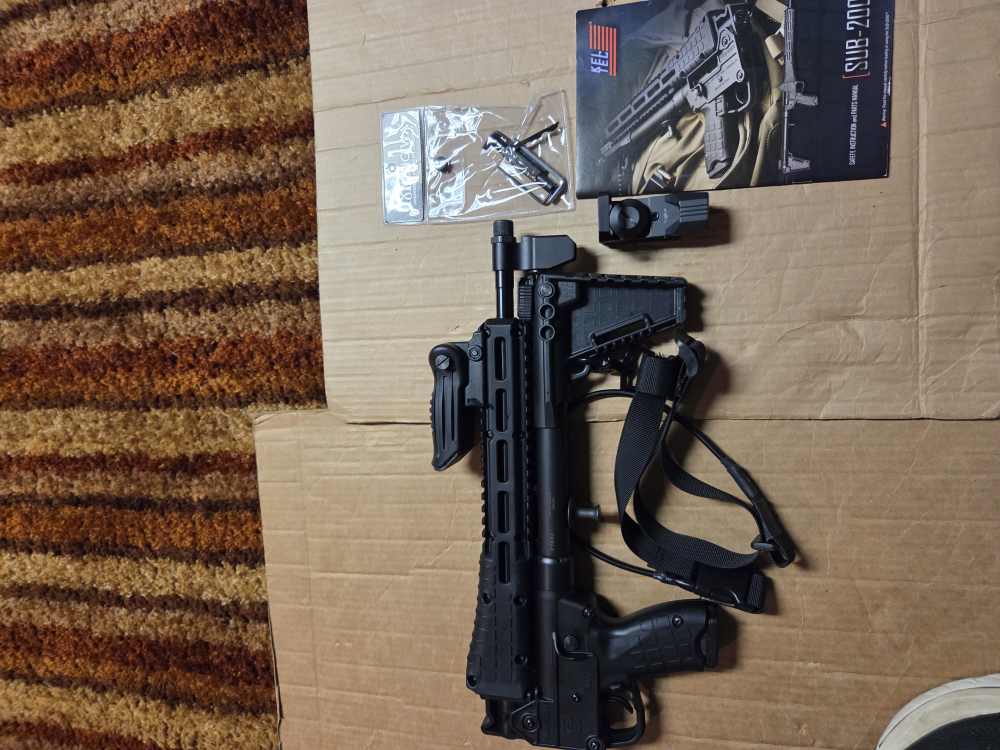 KelTec Sub 2000Gen 2 9mm Semi Auto Rifle in Case Ex Cond-img-7