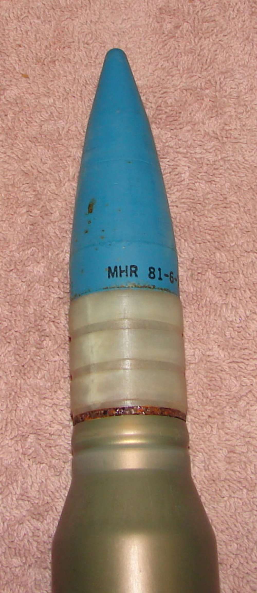 NOS Gau Exp. 30MM X 173 Very Early Dated 6-72 Light Case 30mm-img-2