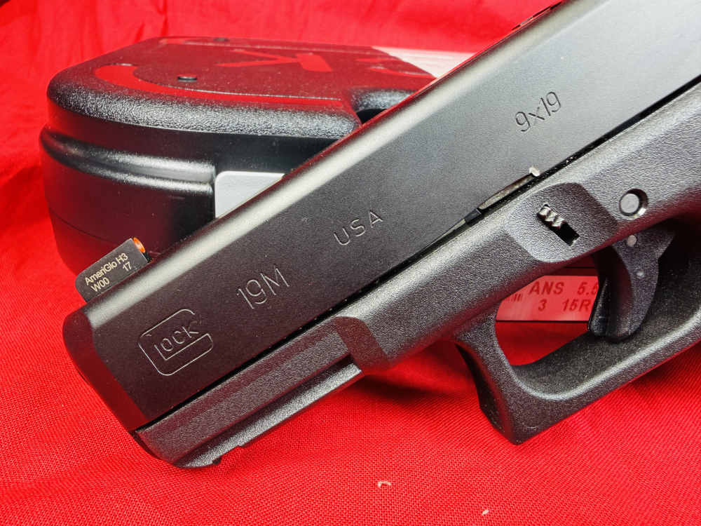 NDLC INTERNALS FBI GLOCK 19M NOS 9MM AMERIGLO NIGHT SIGHTS PENNY START-img-6