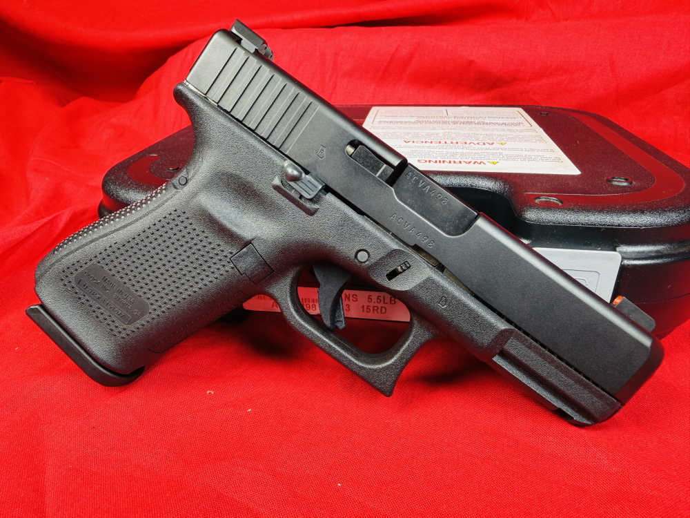NDLC INTERNALS FBI GLOCK 19M NOS 9MM AMERIGLO NIGHT SIGHTS PENNY START-img-2