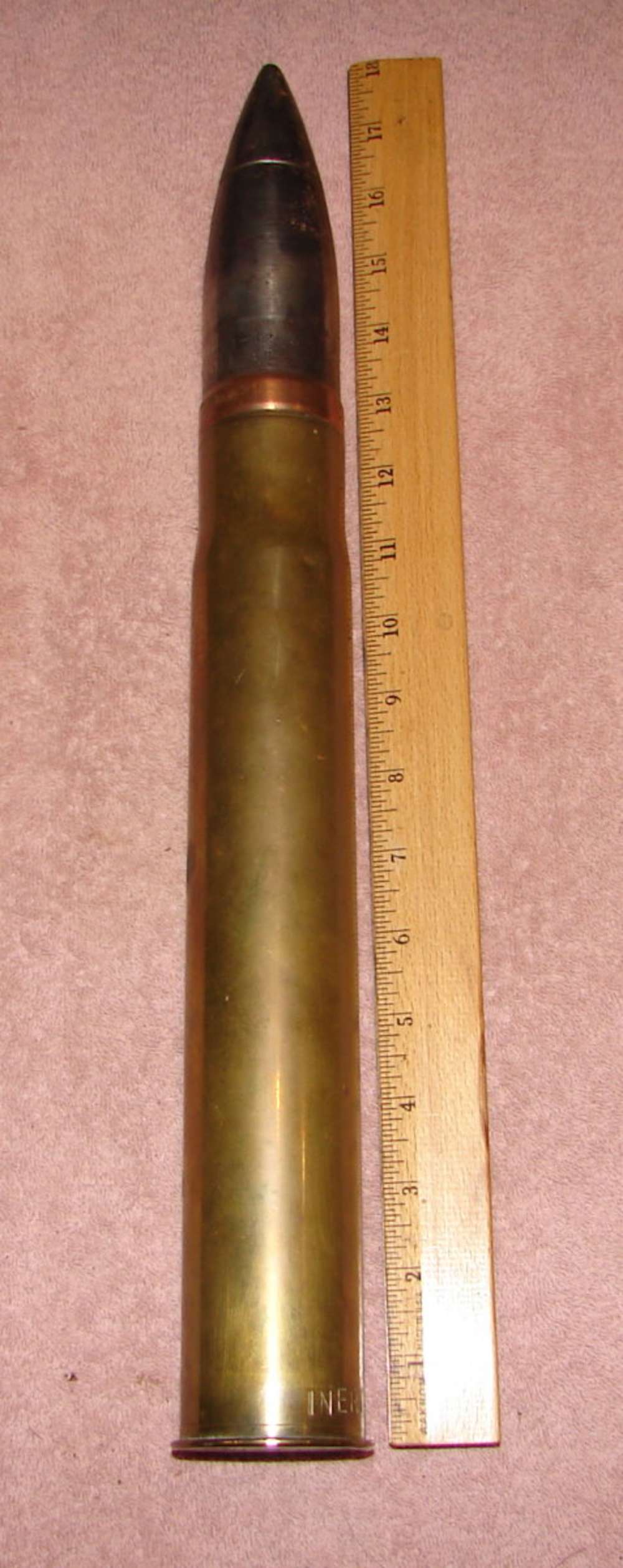 Soviet Russian 45mm X 310R HE Anti-Tank Round W/Base Fuse WW2 INERT-img-8
