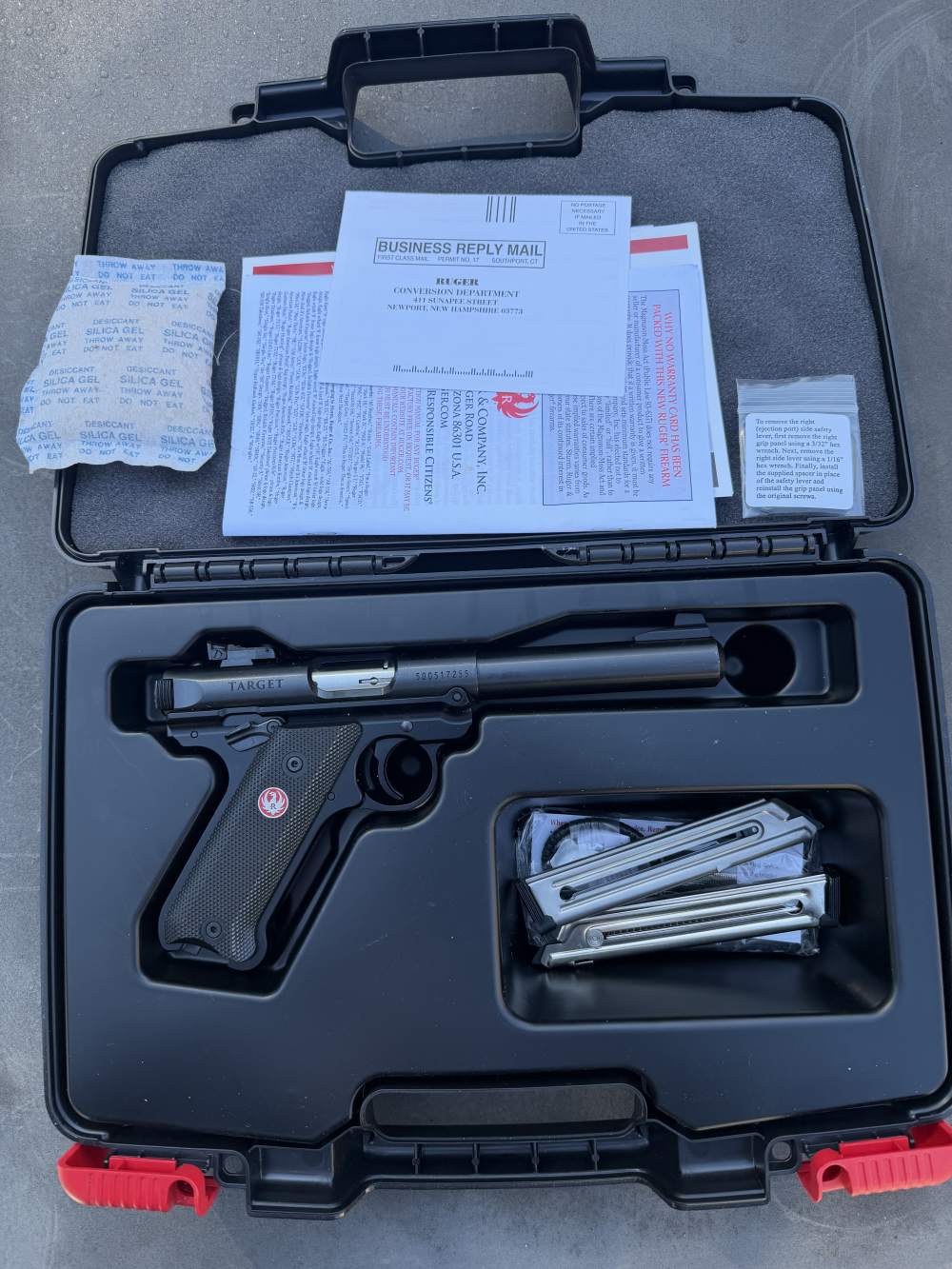 Ruger 40101 Mark IV Target 22 LR 5.50" 10+1 UnFired-img-0
