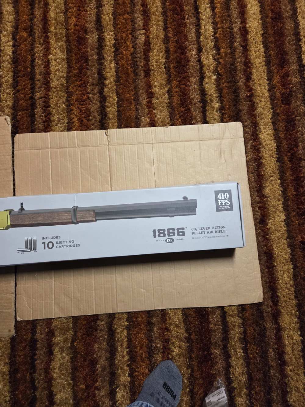 Barra Co2 22 Cal Cartridge Loading Pellet Rifle. InBox. ExCond.-img-7