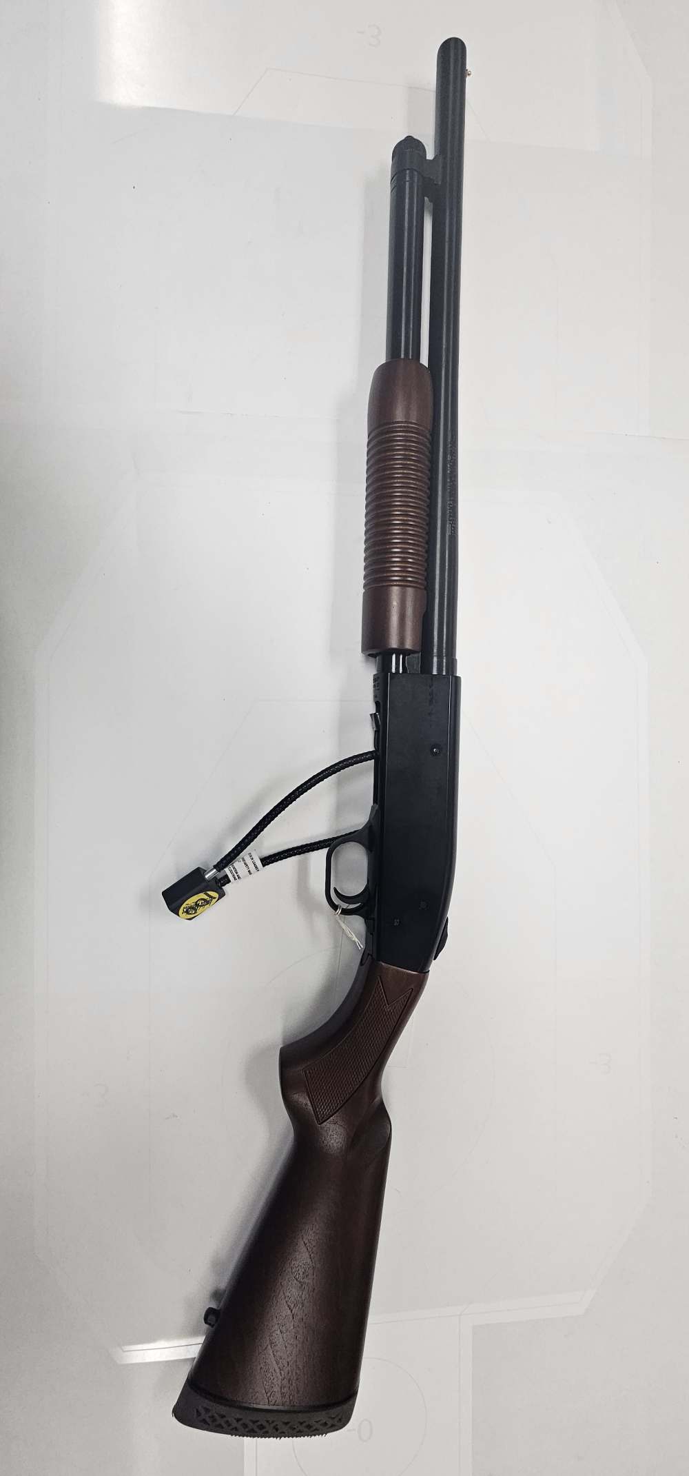 MOSSBERG 500 PERSUADER 12 GA PUMP NEW UNFIRED WOOD STOCK-img-1
